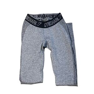 Gymshark gray flex low waisted athletic gym leggings size XS